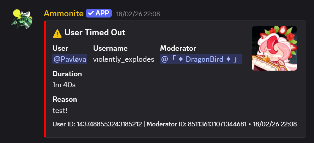 Timeout command example